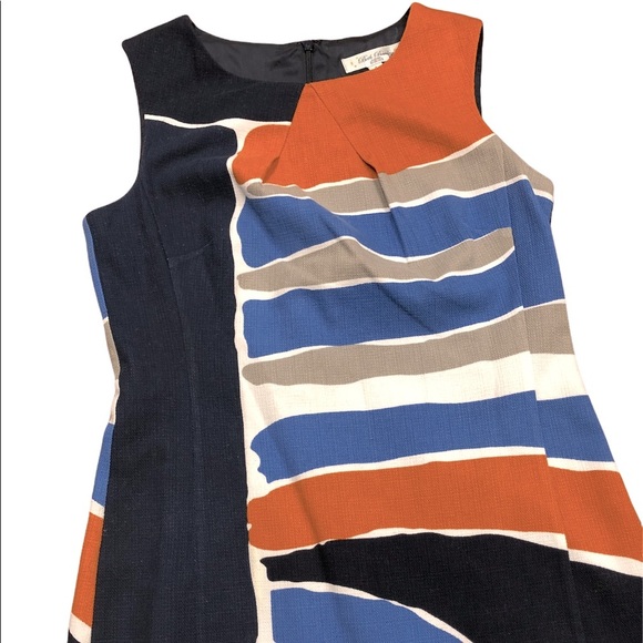 Beth Bowley size 4 multicolor shift dress - Picture 2 of 8